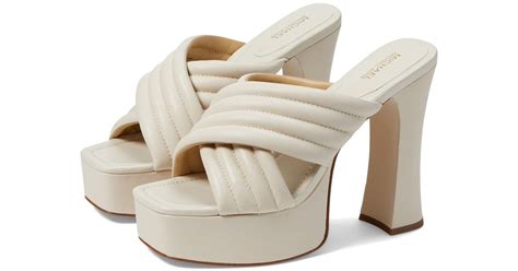 michael kors white portia sandal